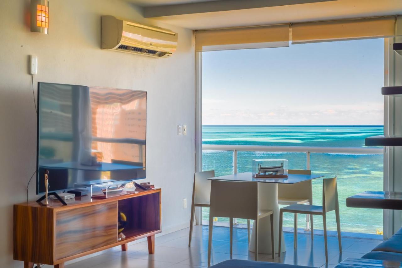 New Beachfront Luxury Apartments Cancún Esterno foto